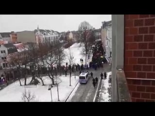 Zukunft heimat demo in cottbus mehr teilnehmer als erwartet