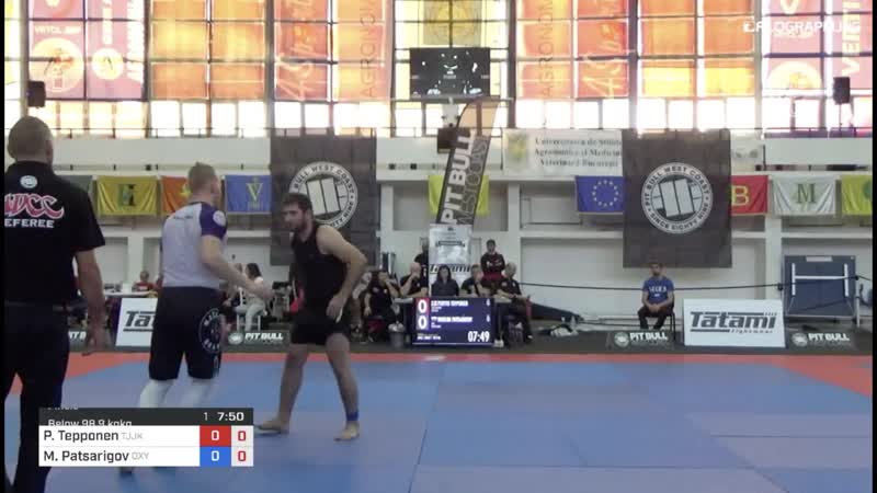Perttu tepponen vs muslim patsarigov 1st adcc european trials
