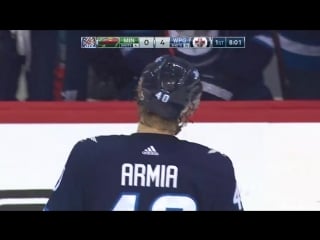 Armia scores on redirection финский хоккей╞╬═╡suomen jääkiekko