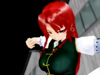 【第10回mmd杯本選】crossover yowane haku vs hong meiling【東方vocaloid】