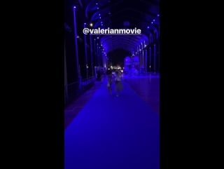 Sasha luss at the valerian premiere in saint denis