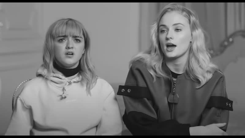 Первый раз мэйси уильямс и софи тернер