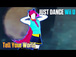 Just dance hits tell your world livetune feat 初音ミク (hatsune miku) | just dance ジャストダンスwii u