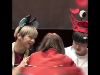 Daniel's teasing jaehwan