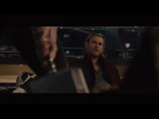 Avengers age of ultron extended clip lifting thors hammer (2015) marvel movie