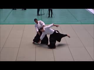 Makoto ito shihan at the 57th all japan aikido demonstration айкидо