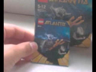 Lego коробка и инструкция атлантика