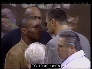 Mike tyson vs andrew golota (pre fight press conference)