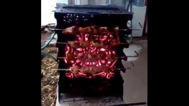 Классная интересная идея вертикальный мангал