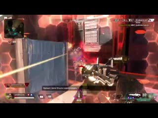 Crazy ending with rampart (ignore my cringe victory screech lol)