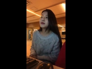 Berry good gowoon (문유정) instagram live [180305]