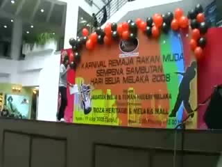 Black punisher funkafaction @ melaka mall