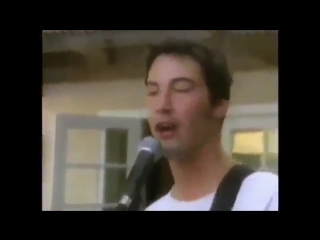 2/2 part of a 10 min video keanureeves playing bass and singing with dogstar 1992