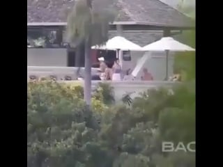 Justin and selena spotted in montego bay, jamaica