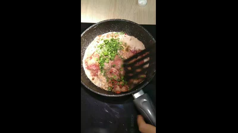 Печенка с сухими вялеными томатами