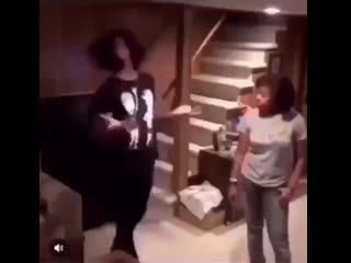 There’s something about that song that just make you wanna get up and bust a motherfucking move guy and girl in what looks like