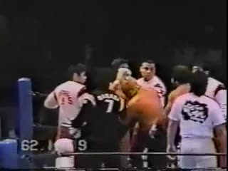 Akira maeda shoot kicks riki choshu