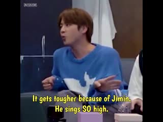 Complain about each other through compliments // jinmin // seokjinism