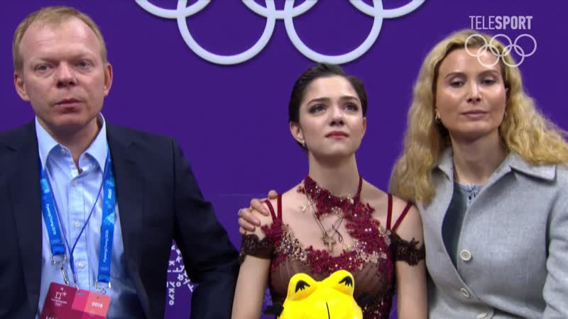 Ои 2018 девушки произвольная программа 4 разминка и цветочная церемония