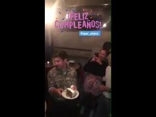 Jorge on quetzalcoatljorge instagram story feliz cumpleaños ger otero during the celebrating of ger’s birthday with friends yes