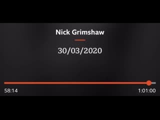 Harry talking to @grimmers about what he’s being doing during quarantine on @bbcr1