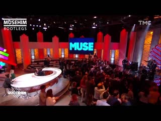 Muse pressure live at quotidien 2018