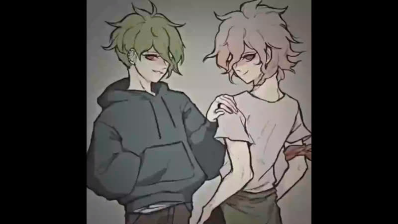 ↬ danganronpa ; rantaro amami x komaeda nagito