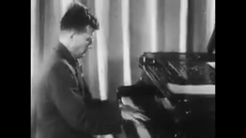Rare recording of the soviet musical genius dmitry shostakovich playing a fragment of his symphony 7| history porn