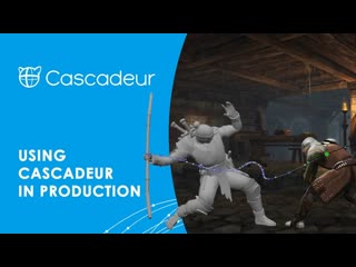 Cascadeur using cascadeur in production