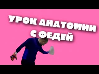 Урок анатомии с федей