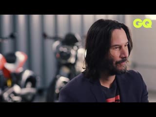 Киану ривз показывает свою коллекцию мотоциклов