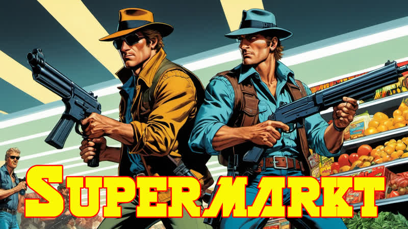 1974 супермаркет / supermarkt