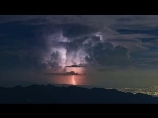 Time lapse video of tokyo thunderstorm | august 27, 2018