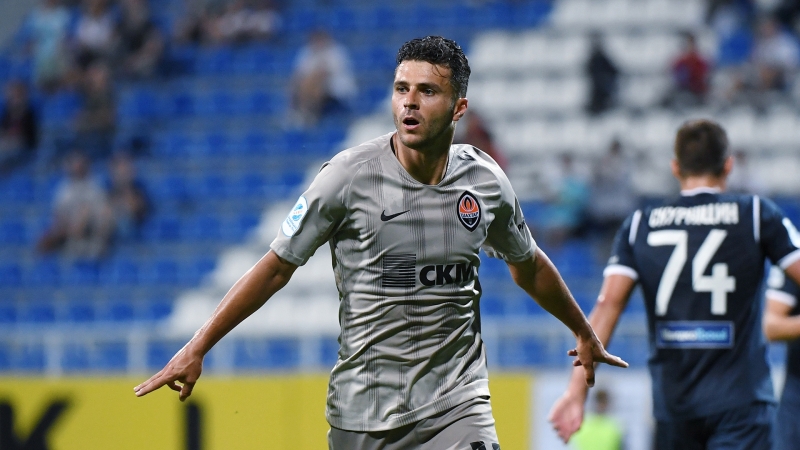 Олимпик 2 5 шахтер хет трик жуниора мораеса (24 08 2018)