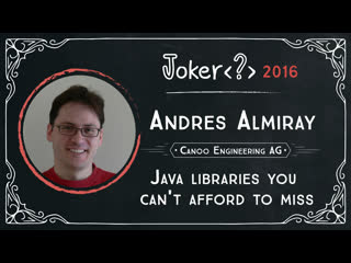 Andres almiray java libraries you cant afford to miss (student day)