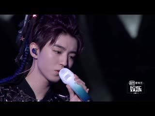 Karry wang ( tfboys ) 詞不達意( "karry 's dream concert")