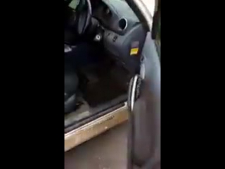 Девушка пригнала на мойку свою машину, что было дальше смотрите сами