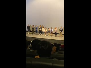 Юнхо на предварительном показе фильма a little princess