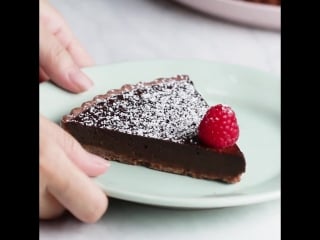 Шоколадный тарт (silkiest chocolate tart)