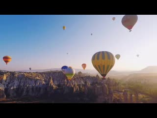 Dancing balloons, a video i took yesterday in cappadocia, turkey