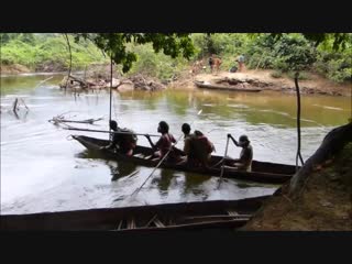 Hoti (hodi) tribe in orinoco rainforrest