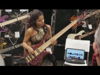 Mohini dey at 2018 winter namm