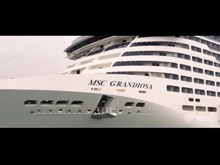 Msc grandiosa the real greatness at sea