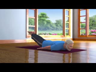 Yoga with modi shalabhasana russian