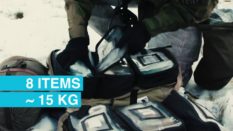 Що в рюкзаку у норвезького військового медика