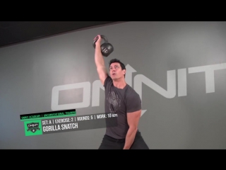 Intense double kettlebell arm workout