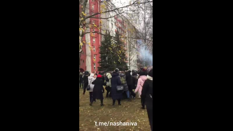 Минчане мощно отбили беларуску у карателей