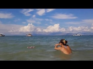 A frisbee fishy turn