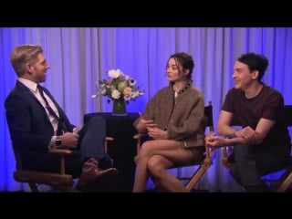 Crystal reed & robin lord taylor interview