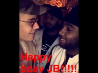 Jas prince happy bday lil bro @justinbieber #jb22 #yemg sc jprince713